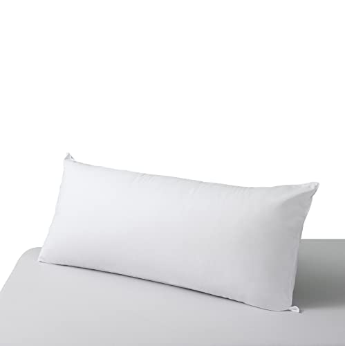 SAVEL, Almohada Antiácaros con Tejido 100% algodón, Firmeza Media, 90x40cm. Tratamiento antiácaros. Recomendada para Dormir de Lado. Certificación Oeko Tex…
