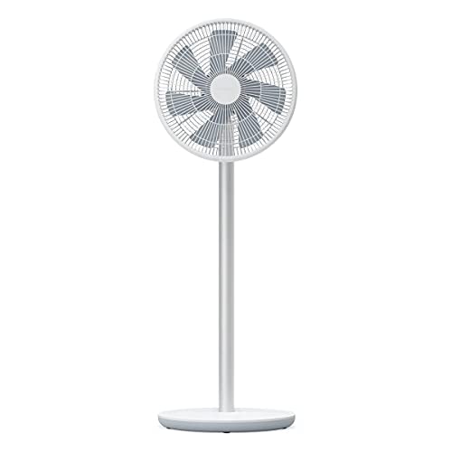 Smartmi Standing Fan 2S- Ventilador portátil inteligente con batería (29dB, batería 16 horas de autonomía, 100 velocidades, 4 grados de oscilación, mando a distancia y control por app)