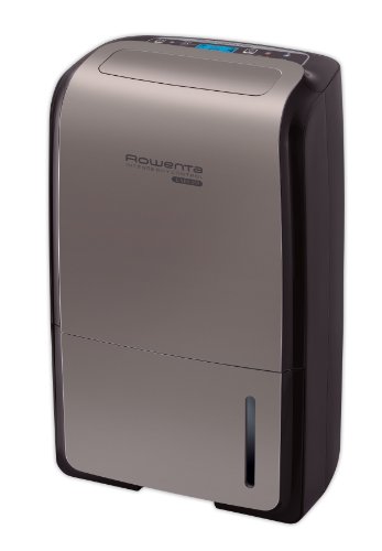 Rowenta Intense Dry Control DH4130F0 Deshumidificador de 25 l con depósito de 5.2 l, programador digital y temporizador 24 h, facilita secado ropa, filtrado iones plata