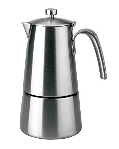 Lacor - 62211 - Cafetera Express HyperLuxe Inox. 10 Tazas