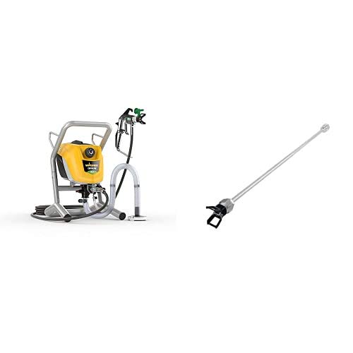 Wagner Control Pro 250 M - Sistema Airless baja presión + Tubo de extensión para pistola de pulverización, para paredes altas y suelos