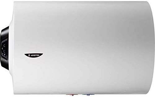 Ariston Pro1 Eco Termo Electrico 80 litros | Calentador de Agua Horizontal, Resistencia Blindada – Intelegente con Display de Leds