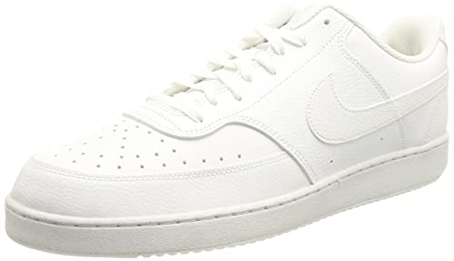 NIKE Court Vision Low Next Nature, Zapatos de Baloncesto Hombre, Blanco, 43 EU
