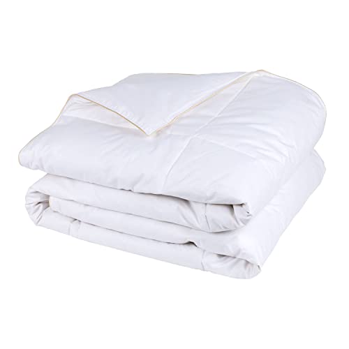 Pikolin Home Edredón Nórdico de Plumón 85% Otoño Invierno 250 gr, Relleno Nórdico, Exterior Algodón, Transpirable, Extrasuave, Varias Medidas