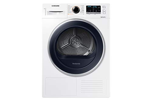 SAMSUNG - Secadora DV80M5010QW Serie 5 8kg, A++, Carga Frontal, Secadora de Bomba de Calor, Sistema OptimalDry, Secado Rápido 35´ y Puerta Reversible, Color Blanco