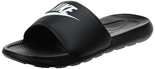 Nike Victori One, Chanclas Mujer, Black/White-Black, 38 EU