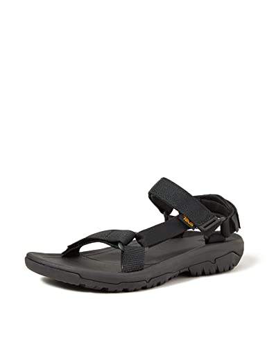 Teva Hurricane Xlt2, Sandalias de Punta Descubierta Hombre, Negro (Black Blk), 42 EU