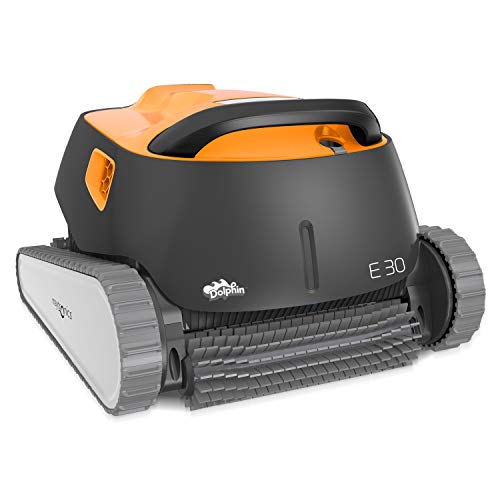 DOLPHIN Maytronics 30 - Robot Limpiafondos de Piscina - Automático - Peso 7,5 Kg - Cable de 18 m - para Piscinas de hasta 12 m - Limpia Fondo, Paredes y Línea de Agua - Garantía de 2 Años