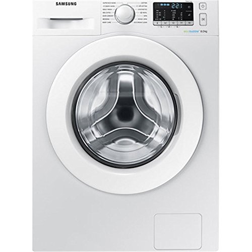 Samsung WW80J5355MW Independiente Carga Delantera 8kg 1200RPM A+++-10% Blanco Lavadora - Lavadora (Independiente, Carga frontal, Blanco, botones, giratorio, izquierda, LED)