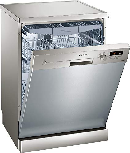 Siemens iQ100 SN215I01FE lavavajilla Independiente 14 cubiertos A++ - Lavavajillas (Independiente, Tamaño completo (60 cm), Cromo, Acero inoxidable, Botones, Giratorio, 1,75 m)