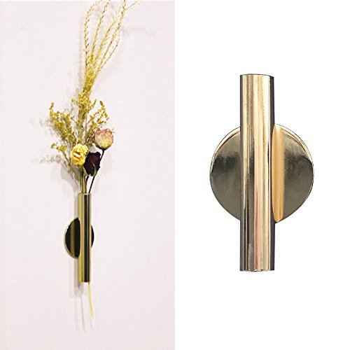 Jardinera montada en la Pared,Blomma Tapiz de la Pared Plantador Tubo de ensayo Florero de la Flor Florero seco Titular de la Flor,Arreglo de Flores Artificiales,Hierro