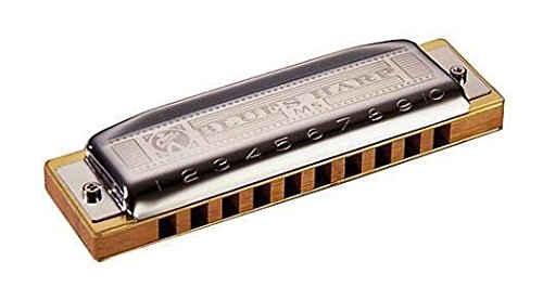 Hohner M533016 - Armónica en Do Mayor (acero inoxidable), color azul