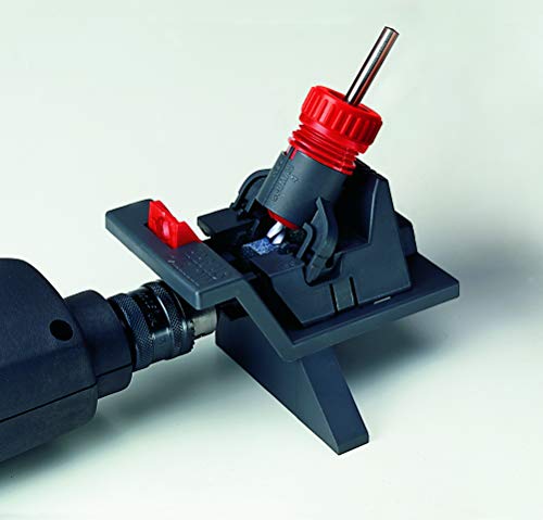 Multi-Sharp 2001 Afilador universal para brocas y herramientas de 3 a 13 mm de diámetro, para brocas HSS, SDS-Plus, de centrado, con punta, para hormigón y planas para madera, incluso brocas recubiertas de titanio.