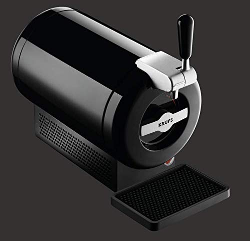 Krups The Sub Vainilla VB650810 - Tirador de cerveza, tecnología Peltier Cooling, 2 L Cerveza fresca 15 días, hasta 2, eficiencia energética A+, Negro (Reacondicionado)
