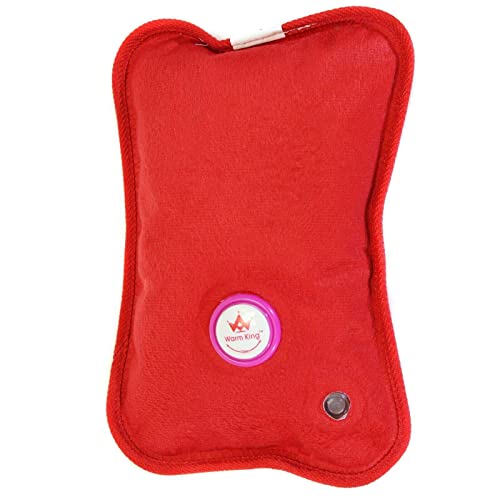 Bolsa De Agua Caliente Eléctrica Recargable 600W, Max 70ªc, Rojo