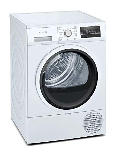Siemens WT47R461ES Secadora - Bomba De Calor, 8 Kg, A+++, Display Led, Tambor De Acero, Blanco