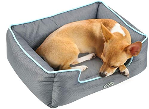 Pecute Cama de Perros y Gatos Alfombra para Mascotas Tela Impermeable Desmontable y Extraíble (L:79 * 66cm)