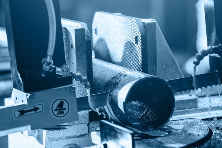 Sierra en funcionamiento